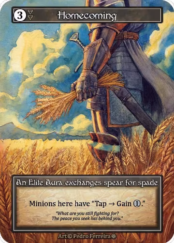 Homecoming (Foil), Gothic — Sorcery card price