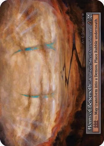 Horns of Behemoth (Foil), Gothic — Sorcery card price