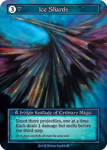 Ice Shards (Foil), Gothic — Sorcery card price