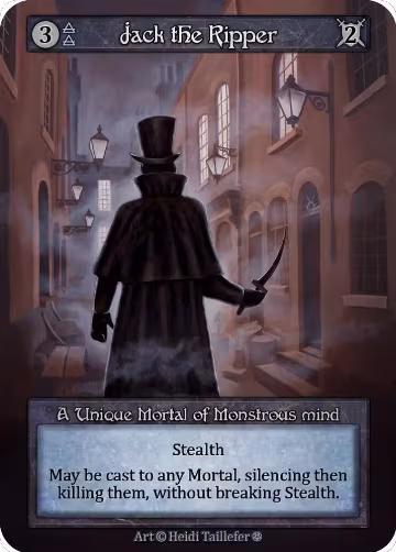 Jack the Ripper, Gothic — Sorcery card price