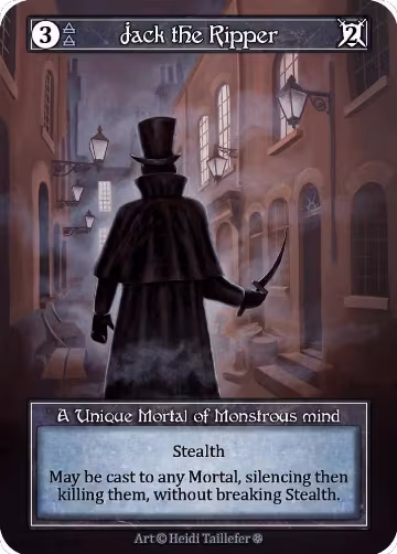 Jack the Ripper (Foil), Gothic — Sorcery card price