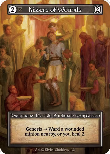 Kissers of Wounds (Foil), Gothic — Sorcery card price