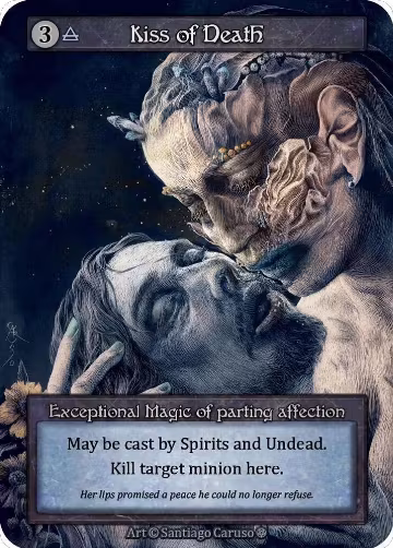 Kiss of Death, Gothic — Sorcery card price