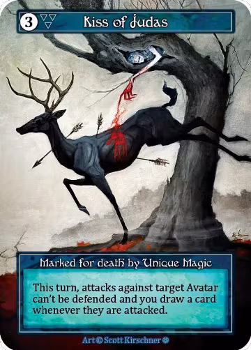 Kiss of Judas (Foil), Gothic — Sorcery card price