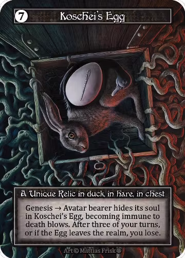 Koschei's Egg (Foil), Gothic — Sorcery card price