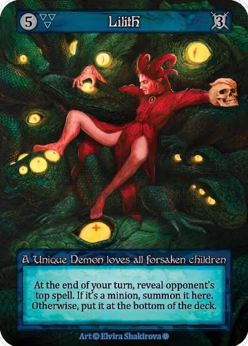 Lilith, Gothic — Sorcery card price