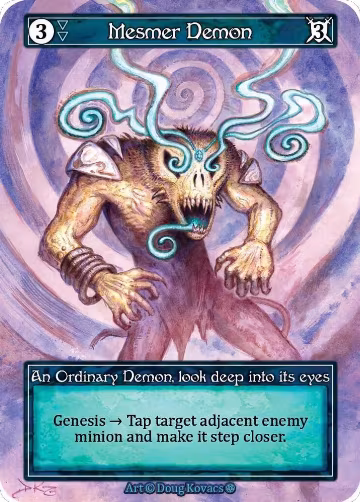 Mesmer Demon (Foil), Gothic — Sorcery card price