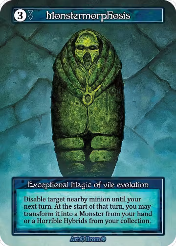 Monstermorphosis (Foil), Gothic — Sorcery card price