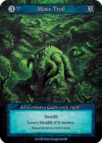 Moss Troll, Gothic — Sorcery card price