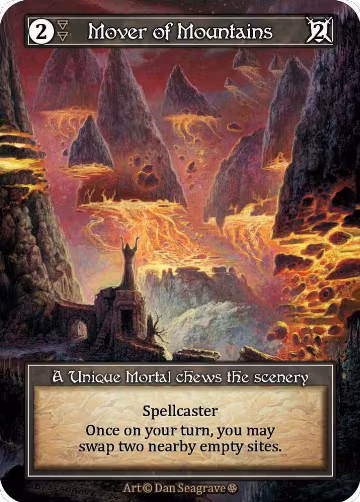 Mover of Mountains (Foil), Gothic — Sorcery card price