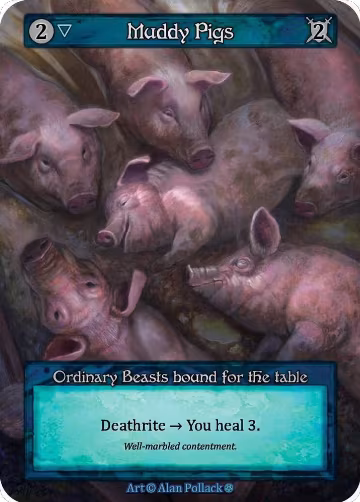 Muddy Pigs, Gothic — Sorcery card price