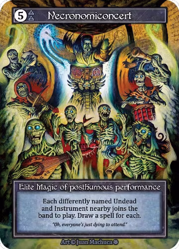 Necronomiconcert (Foil), Gothic — Sorcery card price