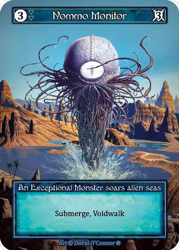 Nommo Monitor (Foil), Gothic — Sorcery card price