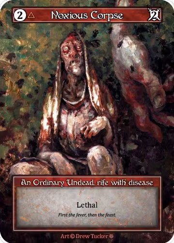 Noxious Corpse (Foil), Gothic — Sorcery card price