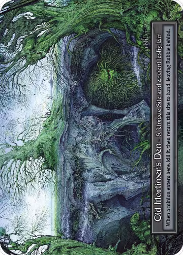 Old Mortimer's Den (Foil), Gothic — Sorcery card price