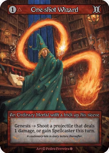 One-shot Wizard, Gothic — Sorcery card price