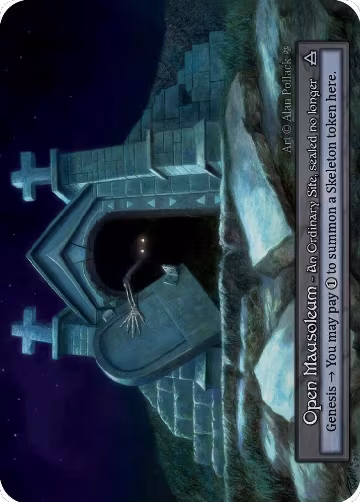 Open Mausoleum, Gothic — Sorcery card price