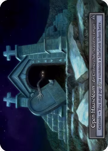 Open Mausoleum (Foil), Gothic — Sorcery card price