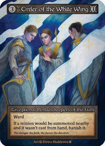 Order of the White Wing, Gothic — Sorcery card price