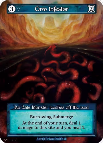 Orm Infestor (Foil), Gothic — Sorcery card price