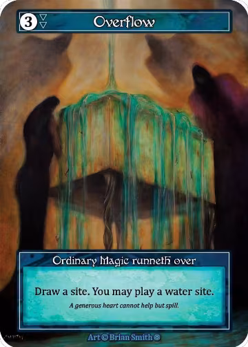 Overflow (Foil), Gothic — Sorcery card price