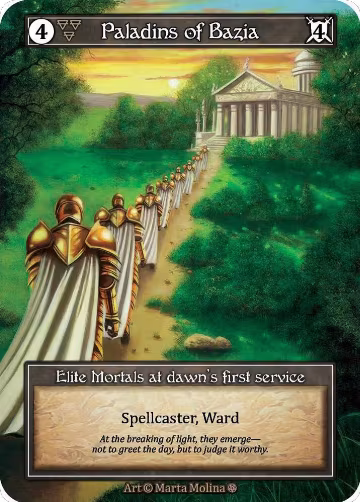 Paladins of Bazia (Foil), Gothic — Sorcery card price