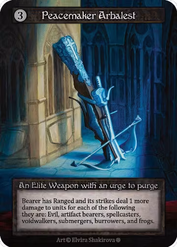Peacemaker Arbalest, Gothic — Sorcery card price