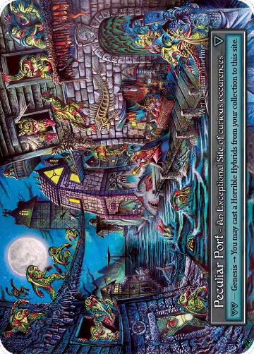 Peculiar Port (Foil), Gothic — Sorcery card price