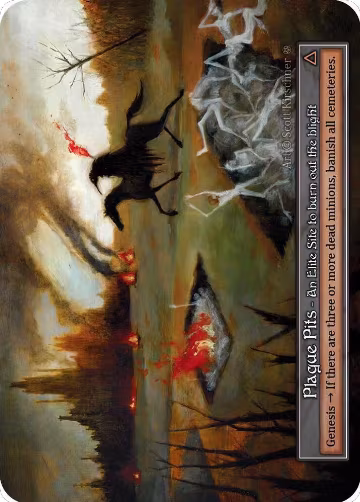 Plague Pits (Foil), Gothic — Sorcery card price