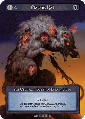 Plague Rat, Gothic — Sorcery card price