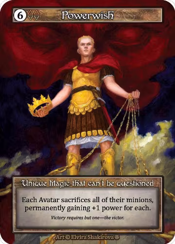 Powerwish (Foil), Gothic — Sorcery card price