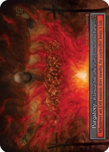 Purgatory (Foil), Gothic — Sorcery card price