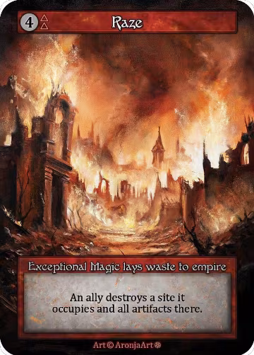 Raze, Gothic — Sorcery card price