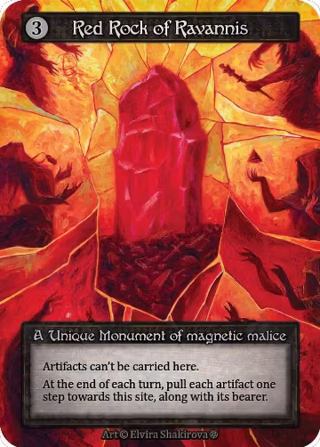 Red Rock of Ravannis, Gothic — Sorcery card price