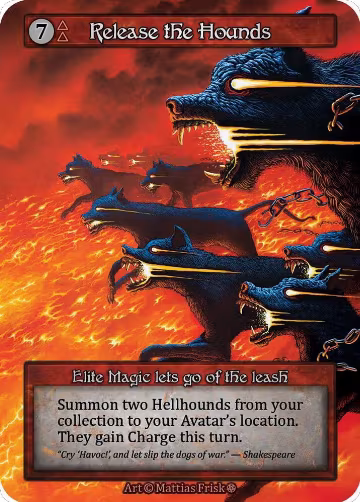 Release the Hounds, Gothic — Sorcery card price