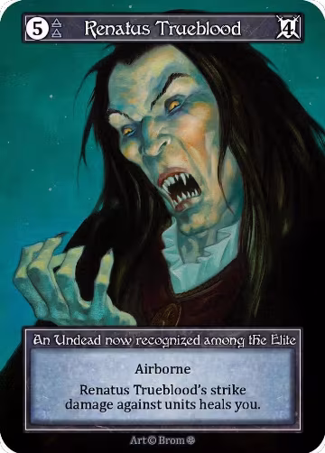 Renatus Trueblood (Foil), Gothic — Sorcery card price