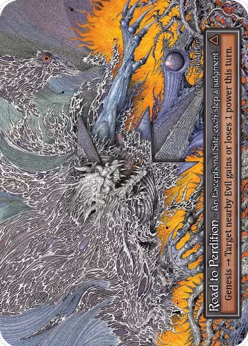 Road to Perdition (Foil), Gothic — Sorcery card price