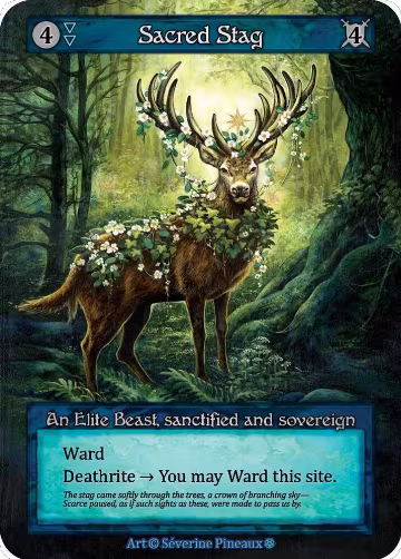 Sacred Stag, Gothic — Sorcery card price