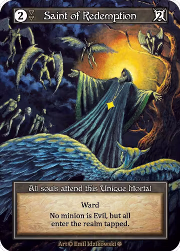 Saint of Redemption (Foil), Gothic — Sorcery card price