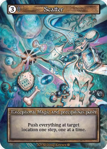 Scatter (Foil), Gothic — Sorcery card price