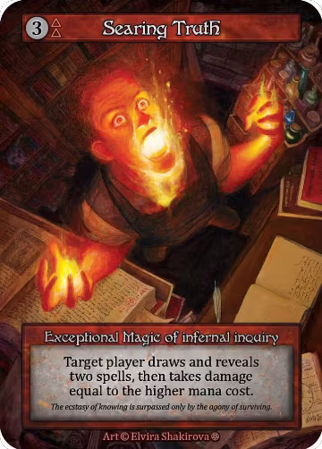 Searing Truth, Gothic — Sorcery card price