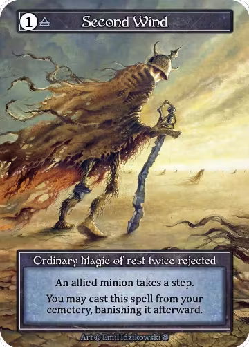 Second Wind (Foil), Gothic — Sorcery card price