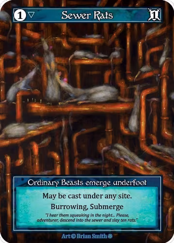 Sewer Rats (Foil), Gothic — Sorcery card price