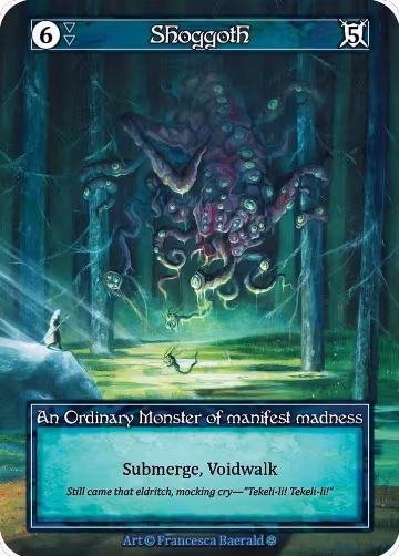 Shoggoth (Foil), Gothic — Sorcery card price