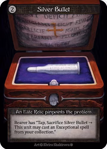 Silver Bullet, Gothic — Sorcery card price