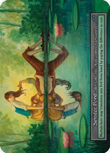Sinister Pond (Foil), Gothic — Sorcery card price