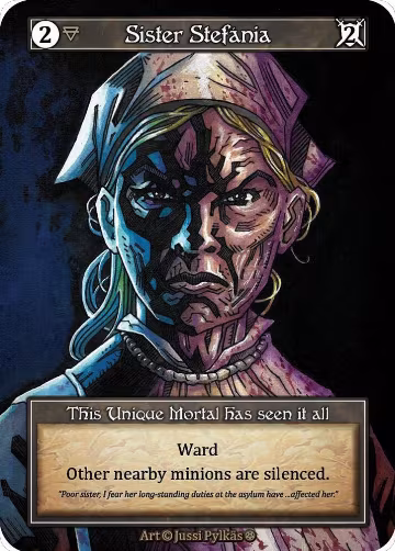 Sister Stefania (Foil), Gothic — Sorcery card price
