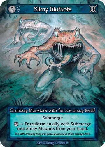 Slimy Mutants, Gothic — Sorcery card price