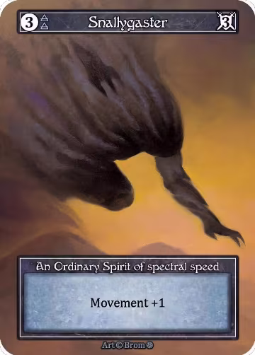Snallygaster (Foil), Gothic — Sorcery card price