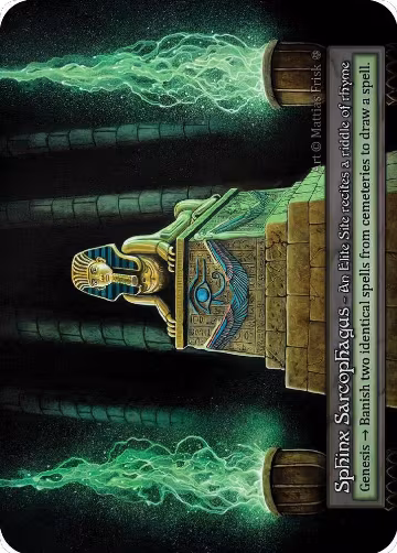 Sphinx Sarcophagus, Gothic — Sorcery card price